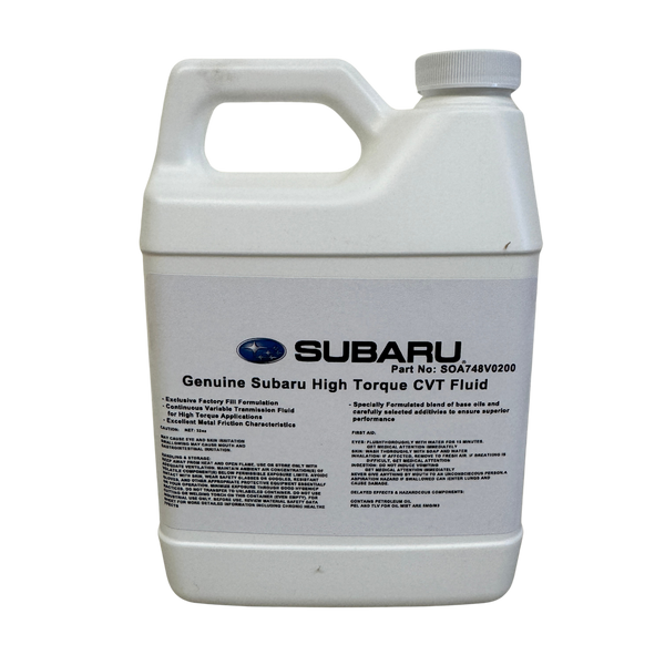 Subaru High Torque CVT Fluid, SOA748V0200 Subaru Outback Forums