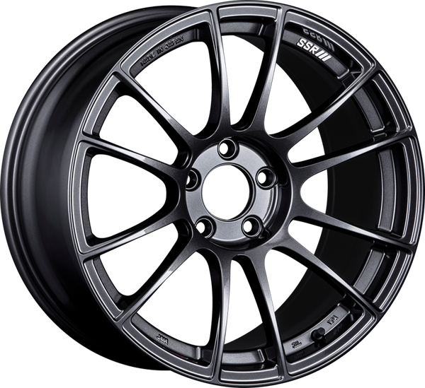 SSR GTX04 18x9.5 5x114.3 +40 Dark Gunmetal Wheel - Universal - New