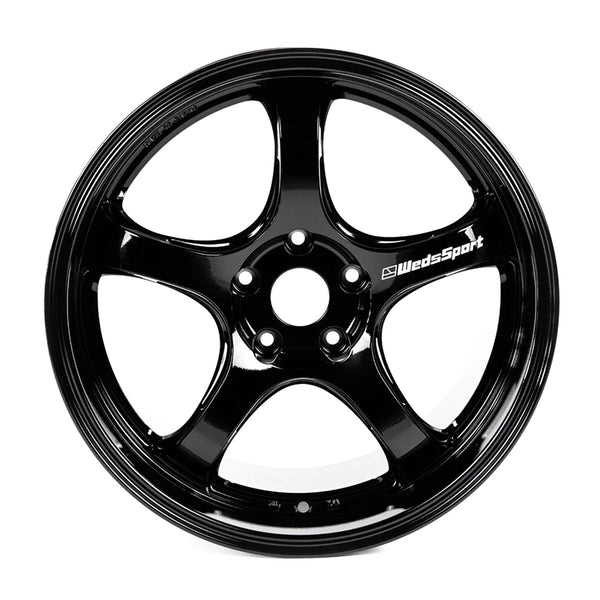 WedsSport RN-05M 18x9.5 5x114.3 +38 Gloss Black - Universal - New