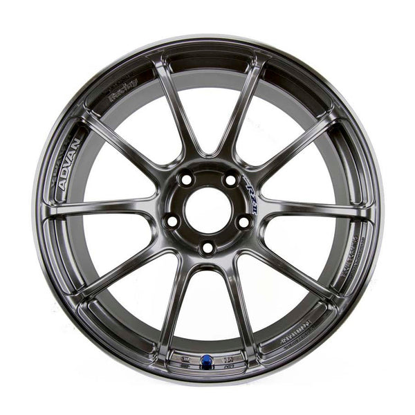 Advan Racing RZII 18x9.5 5x114.3 +45 Hyper Black Wheel - Universal