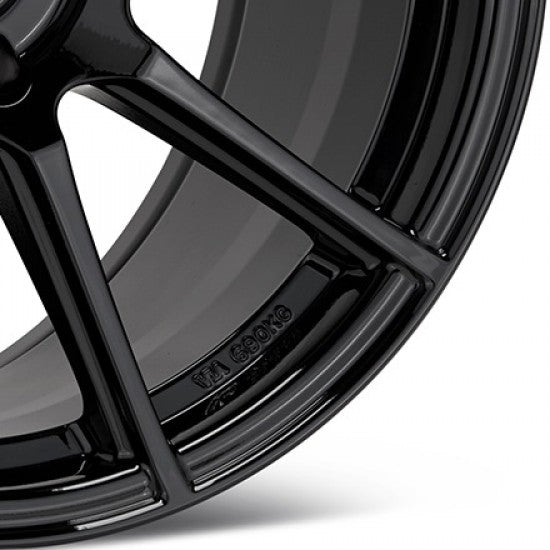 Enkei TS10 17x9 5x114.3 45mm Offset 72.6mm Bore Black Wheel
