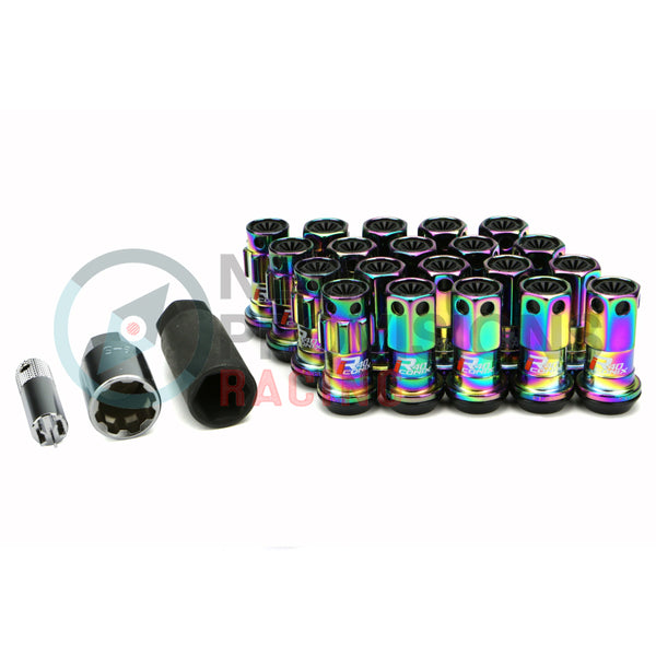 Project Kics R40 Iconix 16+4 Neo Chrome Locking Lug Nuts 12x1.25