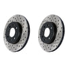 StopTech Drilled Sport Brake Rotors Pair 06-07 WRX