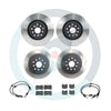 DBA T3 4000 Brake Rotor Package Deal - Choice of Pads - 2015-2021 WRX w/ STI Brembo Calipers
