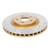 DBA 4000 XS Series Drilled/Slotted Brake Rotor Front - 2015-2021 WRX / 2014+ FXT