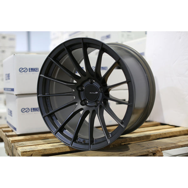 Enkei RS05-RR 18x9.5 5x114.3 +35 Matte Gunmetal Wheel - Universal