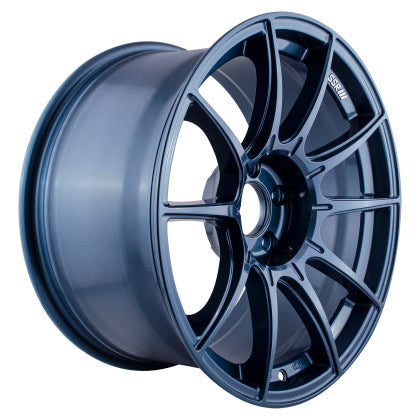 SSR GTX01 18x9.5 5x114.3 +40 Blue Gunmetal Wheel - Universal - New