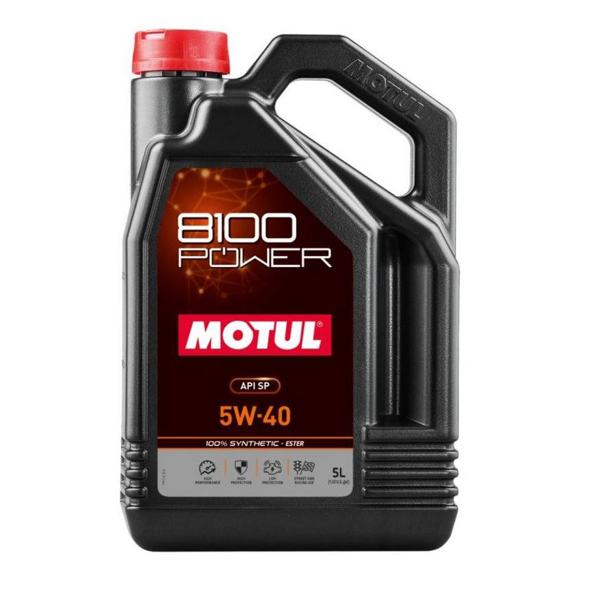 Motul Sport Ester 5W-40 Engine Oil 5L - Universal - New Provisions