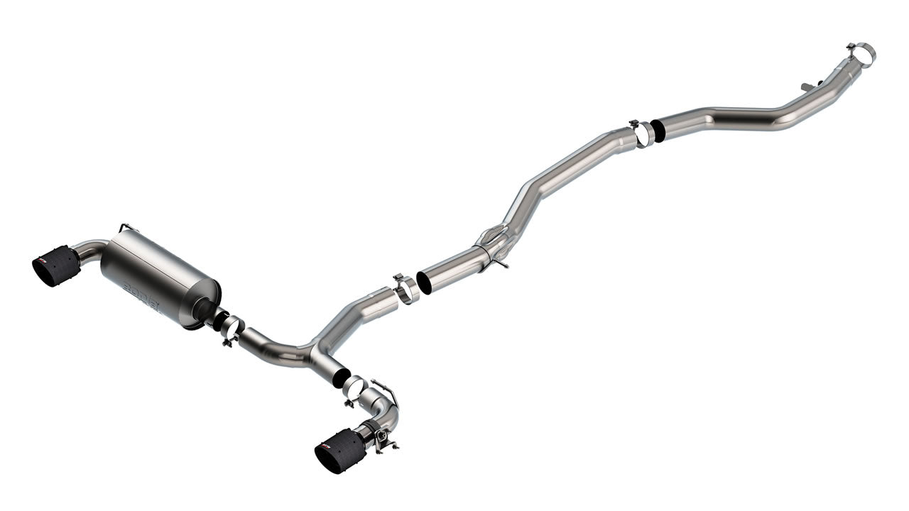Borla ATAK Cat-Back Exhaust System - 2020-2024 Toyota GR Supra 3.0L| 140826CFBA