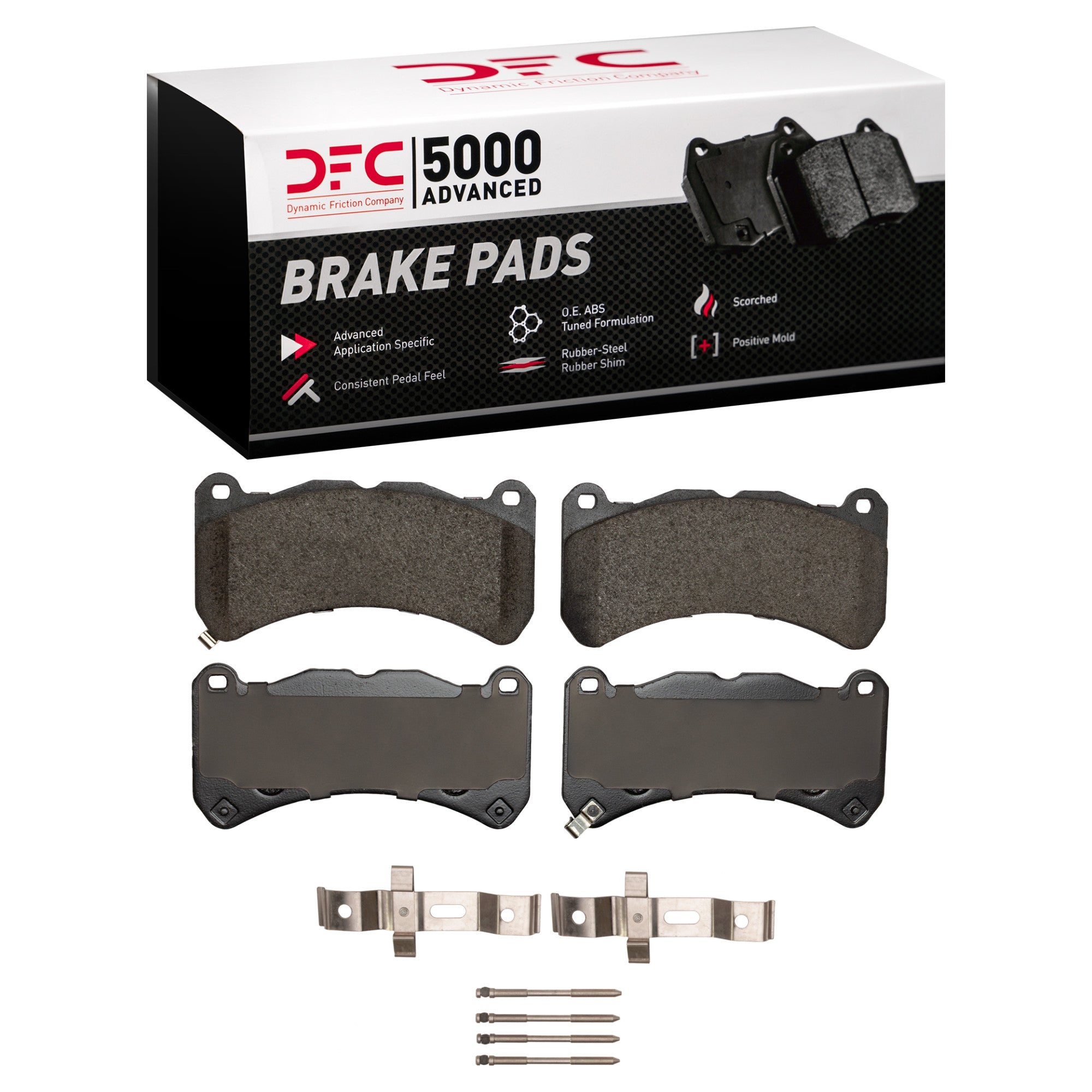 DFC 5000 Advanced Low Metallic Brake Pads Front  - Subaru STI 2018-2021 | 1551-1365-01