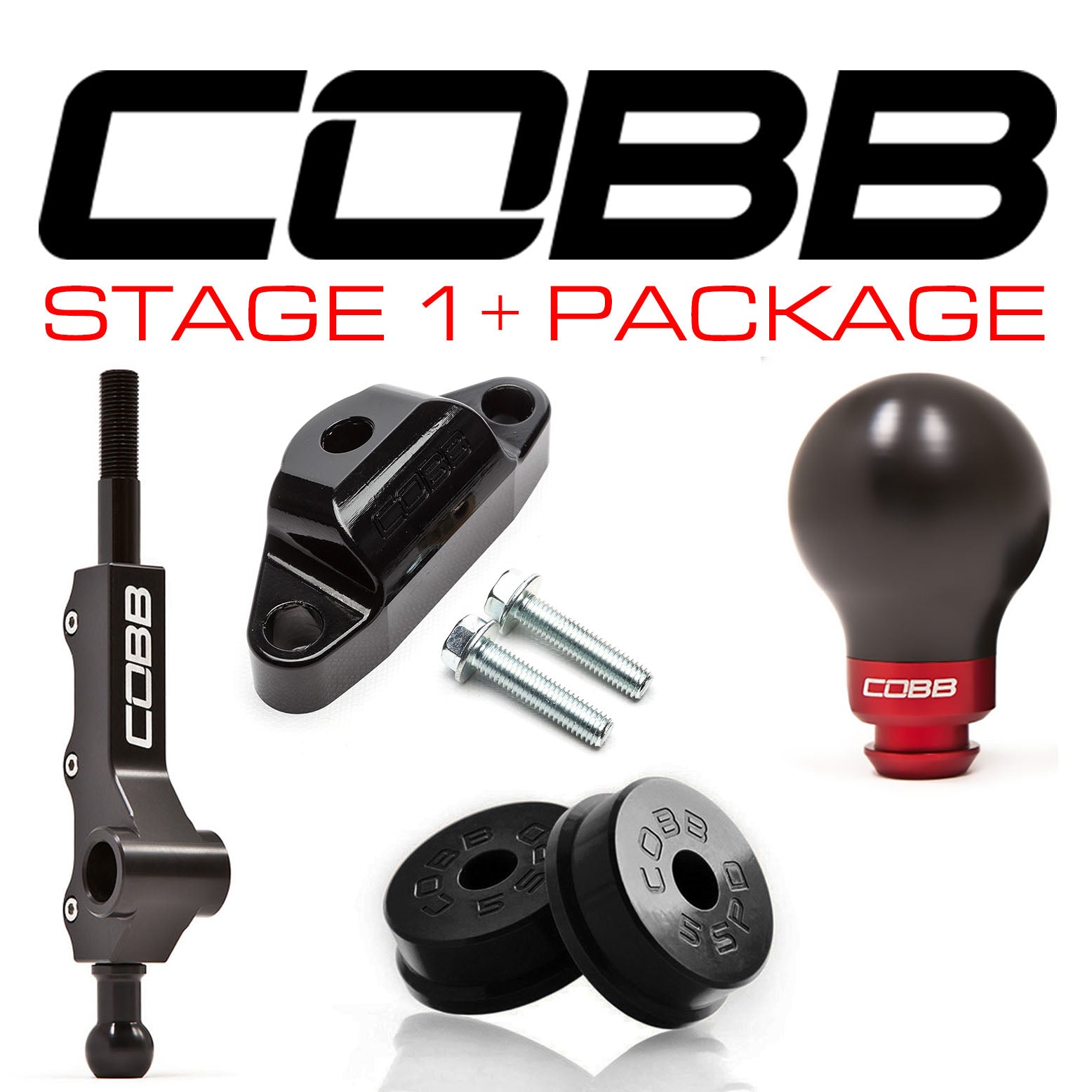 COBB Subaru 2002-2007 WRX 5MT Stage 1+ Drivetrain Package w/ Wide Shifter | 212X01P