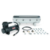Air Lift Performance 2.5 Gallon Polished Tank w/ VIAIR 444C Black Compressor, 1/4" & 3/8" Fittings & Tank Mounting Hardware - Universal | 27805