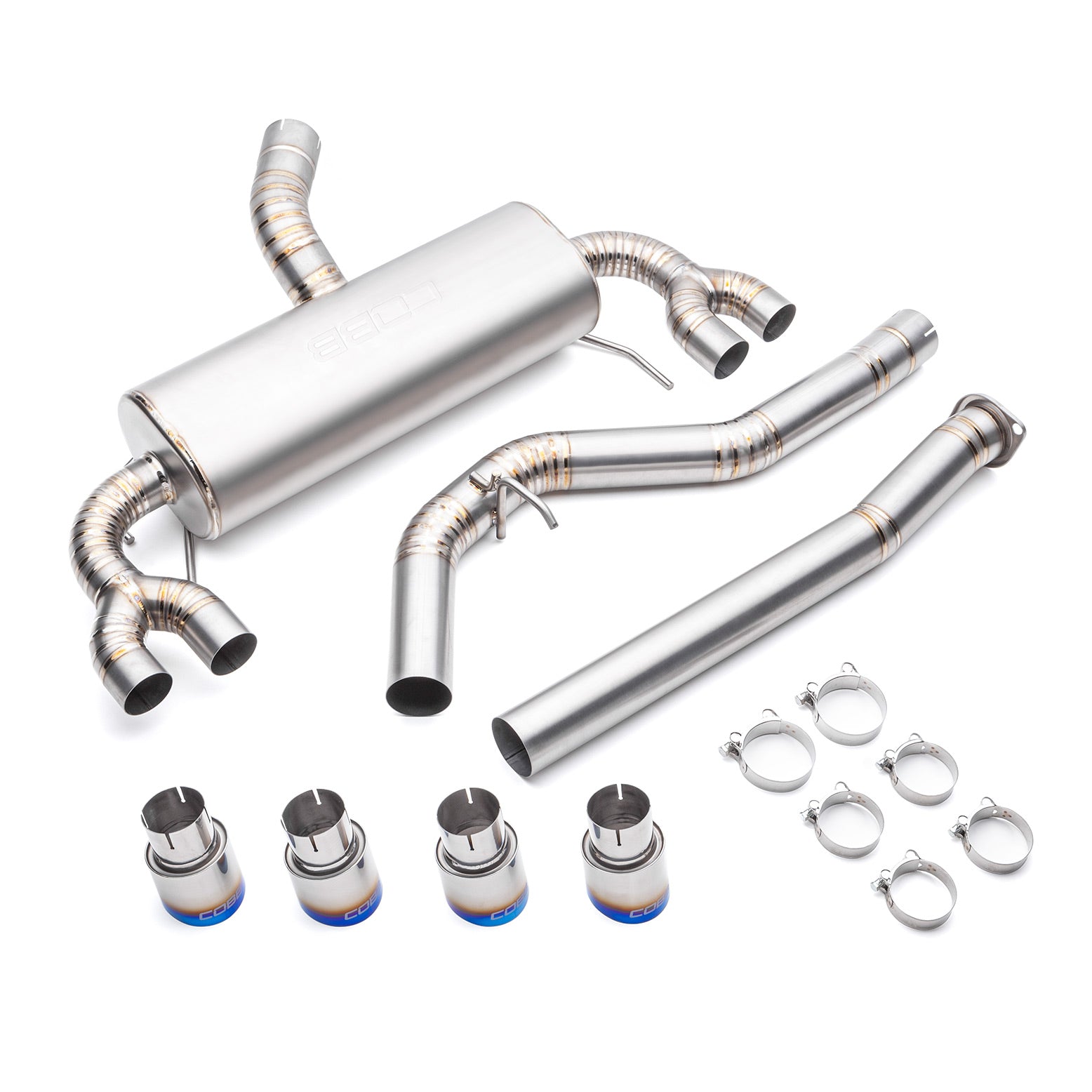 COBB Tuning Subaru Titanium 3" Cat-Back Exhaust WRX Hatchback 2011-2014 / STI Hatchback 2008-2014 | 515150