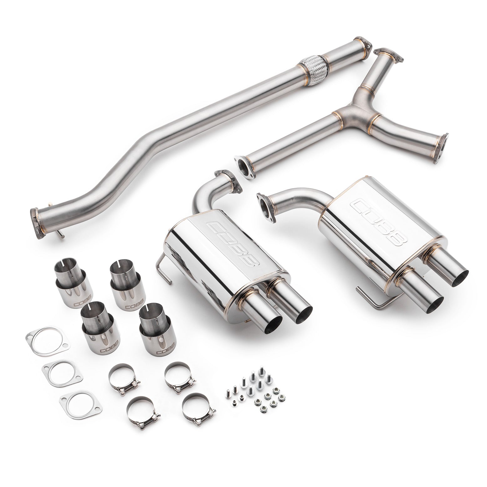 COBB Tuning Stainless Steel Cat-Back Exhaust WRX 2022-2025 | 516100