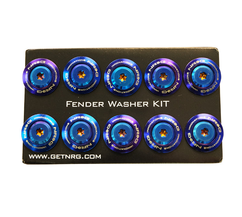 NRG Fender Washer Kit - FW-200 Titanium Burn - Universal