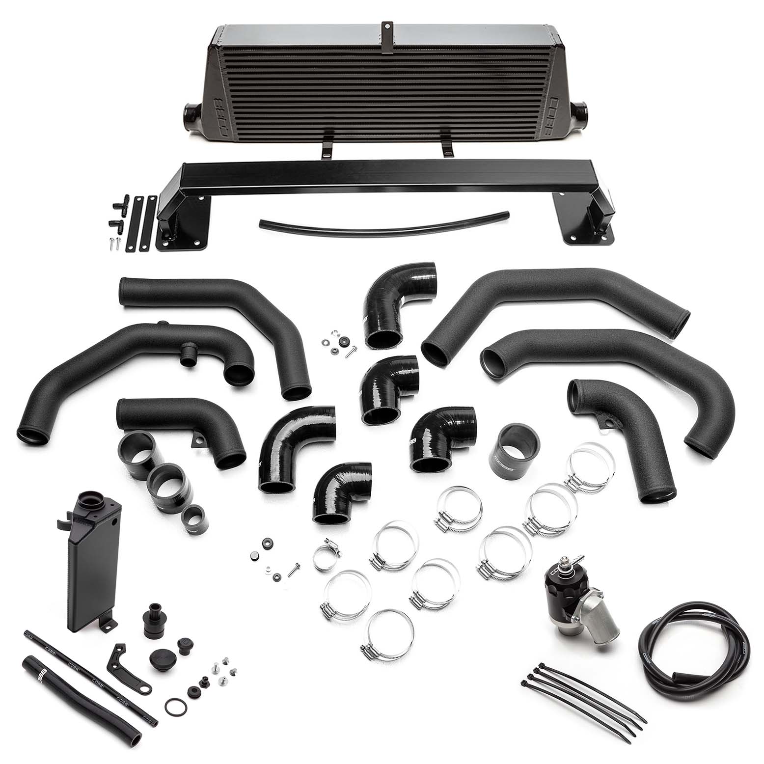 COBB Tuning Subaru Front Mount Intercooler Kit Black STI 2011-2014 | 715500-BK