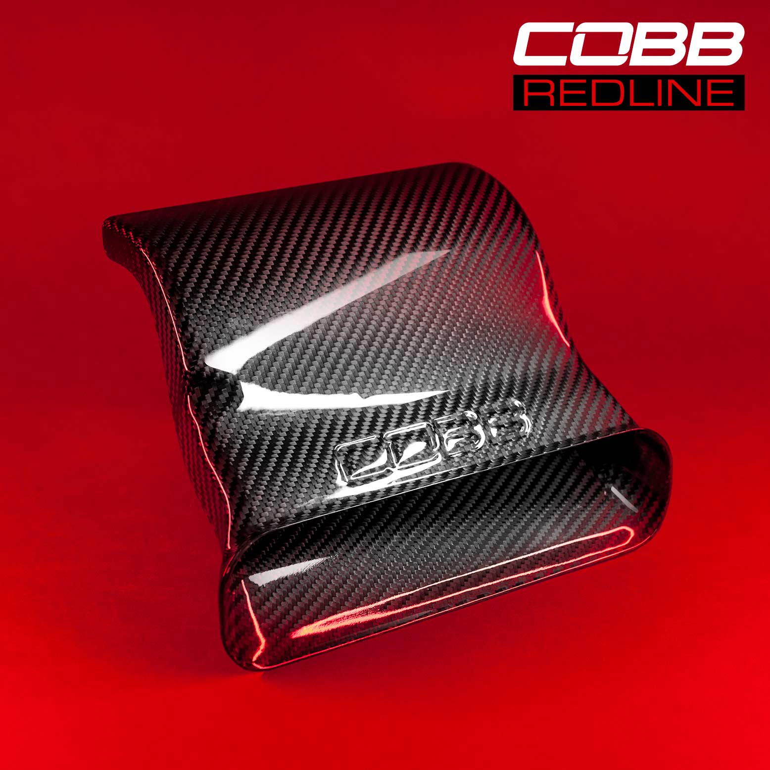 COBB Tuning Redline Matte Carbon Fiber Intake Grill Scoop 2022-2025 WRX | 746160-RMC