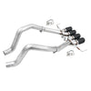 AWE Track Edition Axleback Exhaust Diamond Black Tips -C7 Corvette Stingray / Z51 / Grand Sport / Z06 / ZR1 | 3020-43081