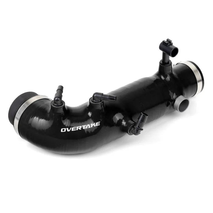 Overtake Silicone Turbo Inlet Hose Black - Subaru 2004-2021 STI / 2002-2007 WRX / 2004-2008 FXT | A10222BLK
