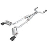 AWE Tuning Catback Exhaust Touring Black Tips -  2023+ Nissan Z RZ34