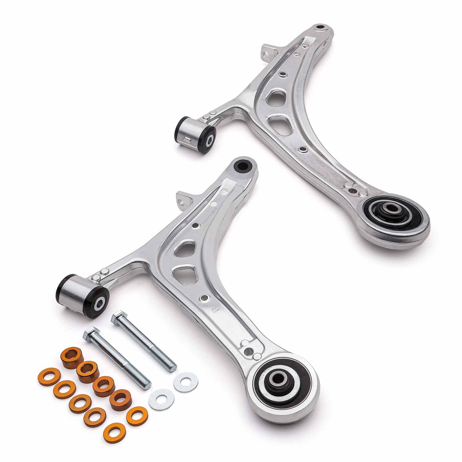COBB Subaru Alloy Front Lower Control Arms Offset Caster WRX / STI 2015-2021 | CB-ALY0017K