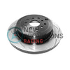 DBA T2 Street Series Slotted Brake Rotor Rear - 2008-2017 STI