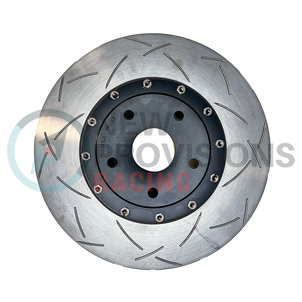 DBA 5000 Series T3 Slotted 2-Piece Rotor Front - 2022+ WRX w/ STI 4 Pi ...