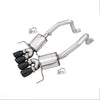 AWE Touring Edition Axleback Exhaust Diamond Black Tips -C7 Corvette Stingray / Z51 / Grand Sport / Z06 / ZR1 | 3015-43143