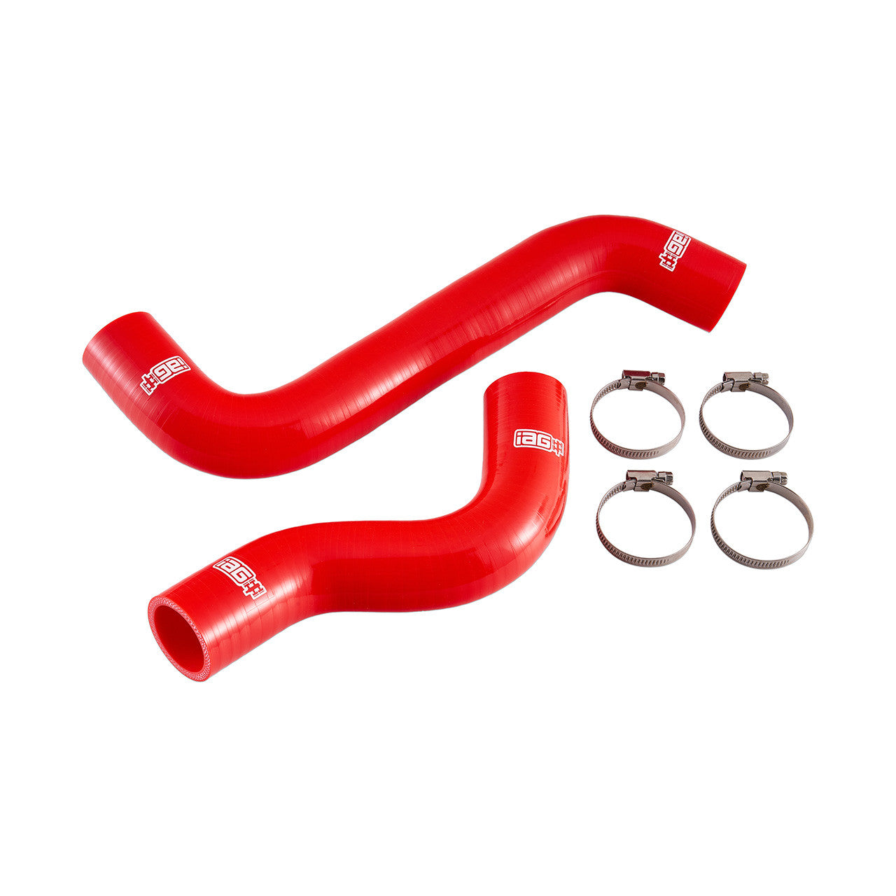 IAG Silicone Radiator Hose Kit Red - 2015-2021 WRX | IAG-ENG-2325RD