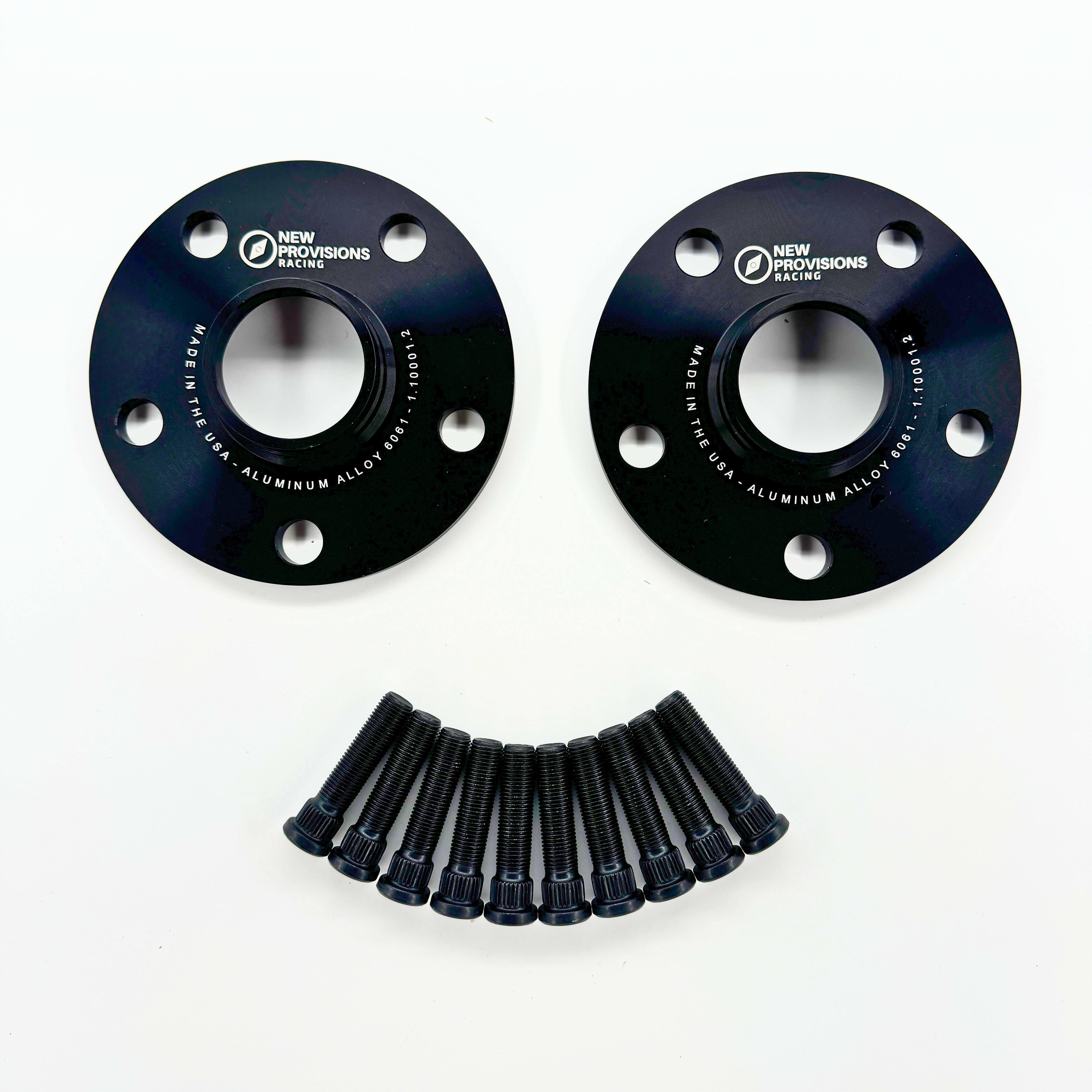 8-Pack Brake Rotor Lug Centric Spacer Washer Shim Kit For Civic Type R Mini Cooper