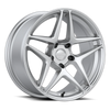 Kansei Astro 18x8.5 5x114.3 +35 Hyper Silver Wheel | K15H-188512+35