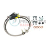 New Provisions Racing Rear Stainless Steel Brake Lines Clear - 2022+ WRX