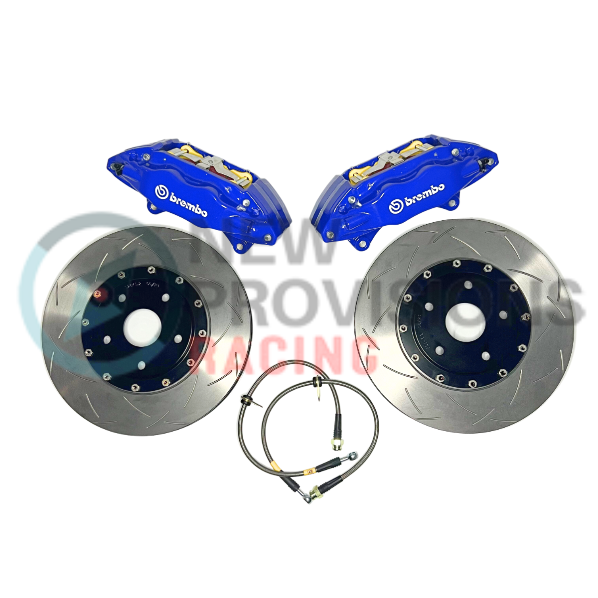 New Provisions Racing Version 1.0 OE STI yle Brake Upgrade Kit Front