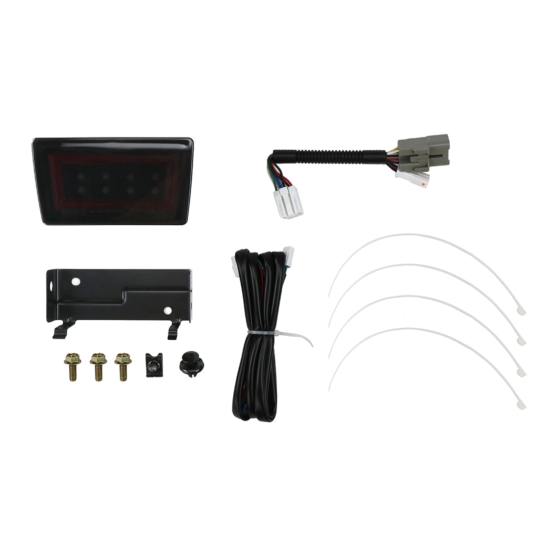 OLM F1 NB+R F1 Style Rear Brake & Reverse Light - Smoke Lens Red Bar - 2015-2021 WRX/STI | A.70219.4