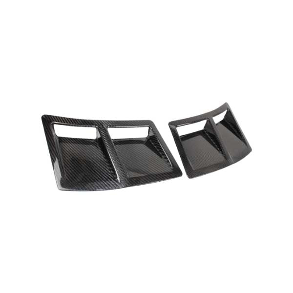 RSI S207/S209 Style Carbon Fiber Rear Bumper Vents - 2015-2021 WRX