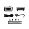 RSI NB+R Rear Brake Light / F1 Style Reverse w/ PnP Adapter - Clear Lens Gloss Black Base White Bar - 2015-2021 WRX/STI