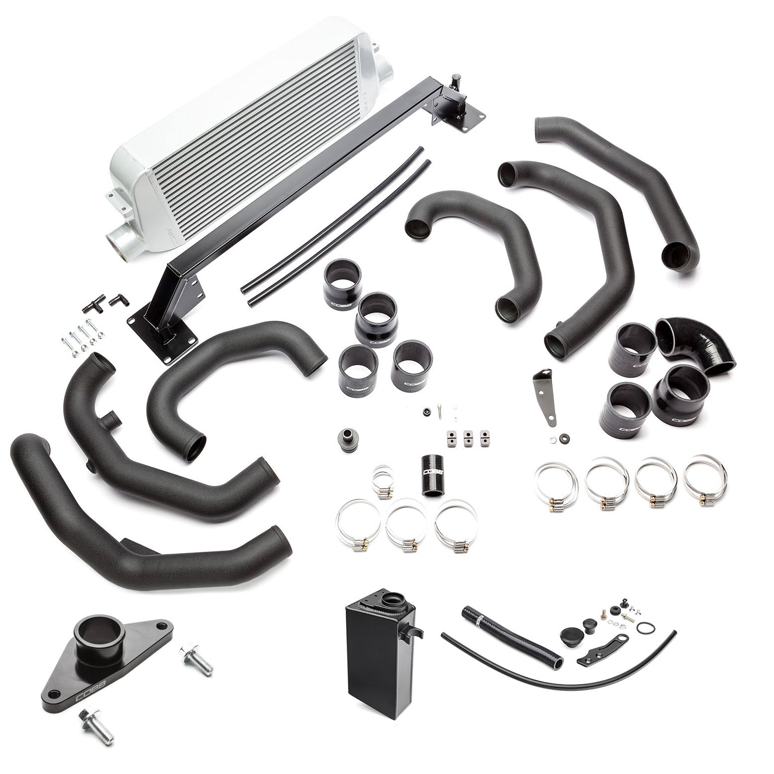 COBB Tuning Subaru Front Mount Intercooler Kit Silver STI 2015-2021 | SUBFMIC001SL