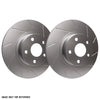 SP Performance Slotted Brake Rotors w/ Silver ZRC Coating Front Pair - 2022+ WRX