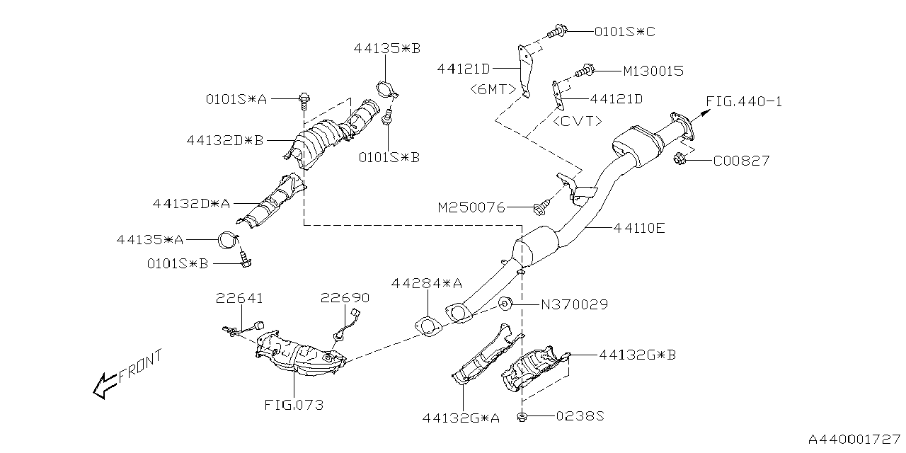 Subaru OEM Oxygen Sensor Downstream WRX 2022-2025 | 22690AB090