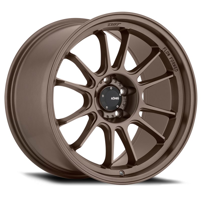 Konig Hypergram 18x9.5 5x114.3 +35 Racing Bronze Wheel - Universal | HG98514358