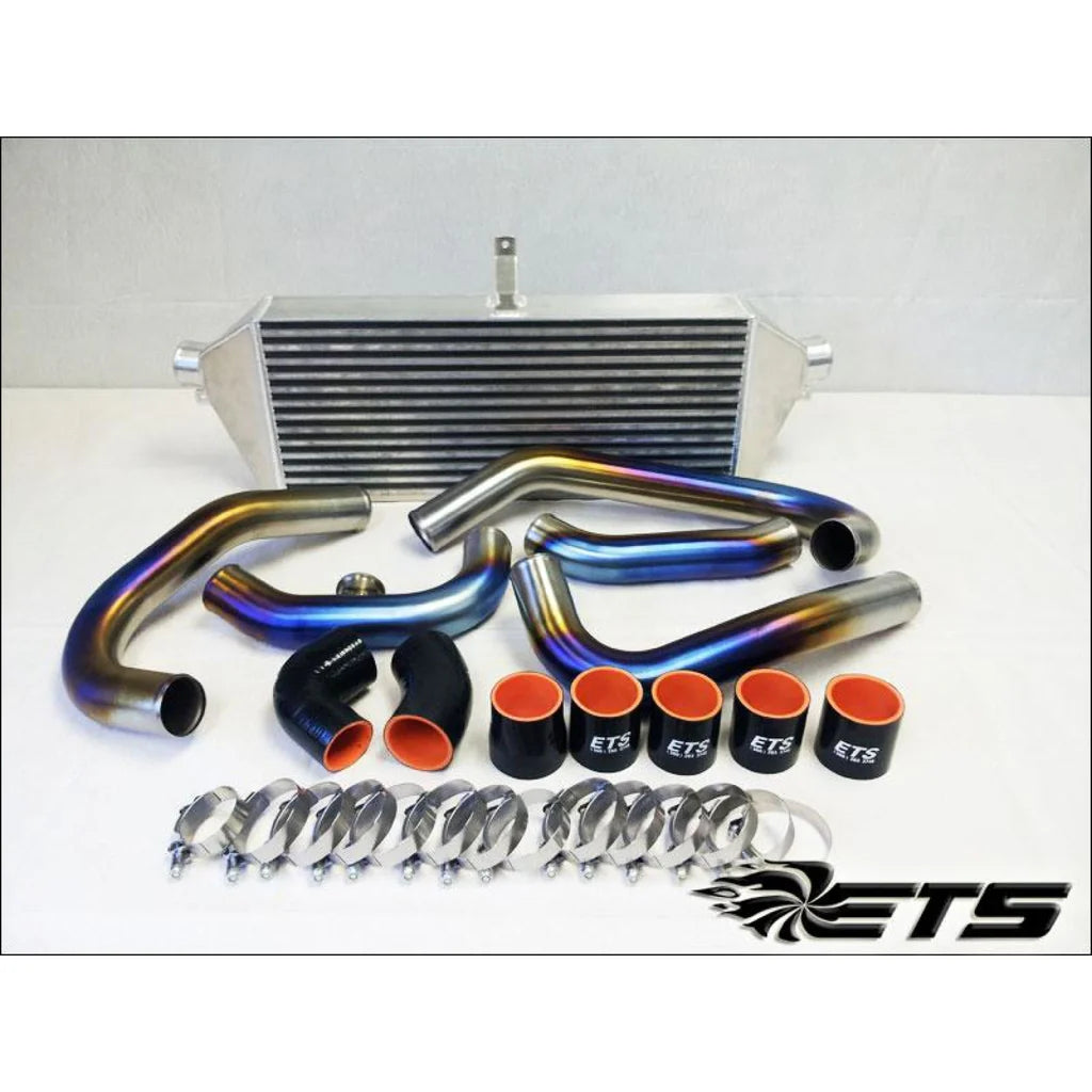 ETS  Burned Titanium Front Mount Intercooler Piping Kit - 2006-2007 STI