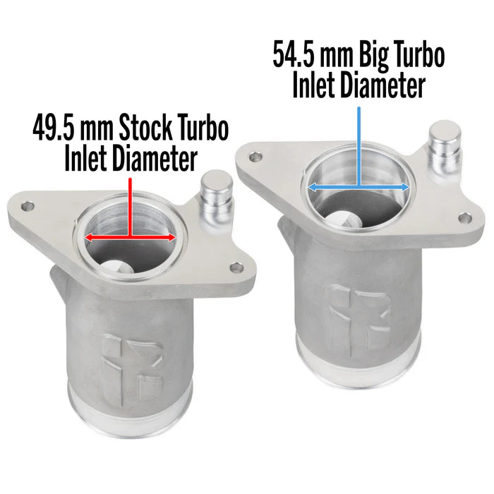 Overtake Aluminum Big Turbo Inlet - Subaru 2022-2026 WRX | A10691BT