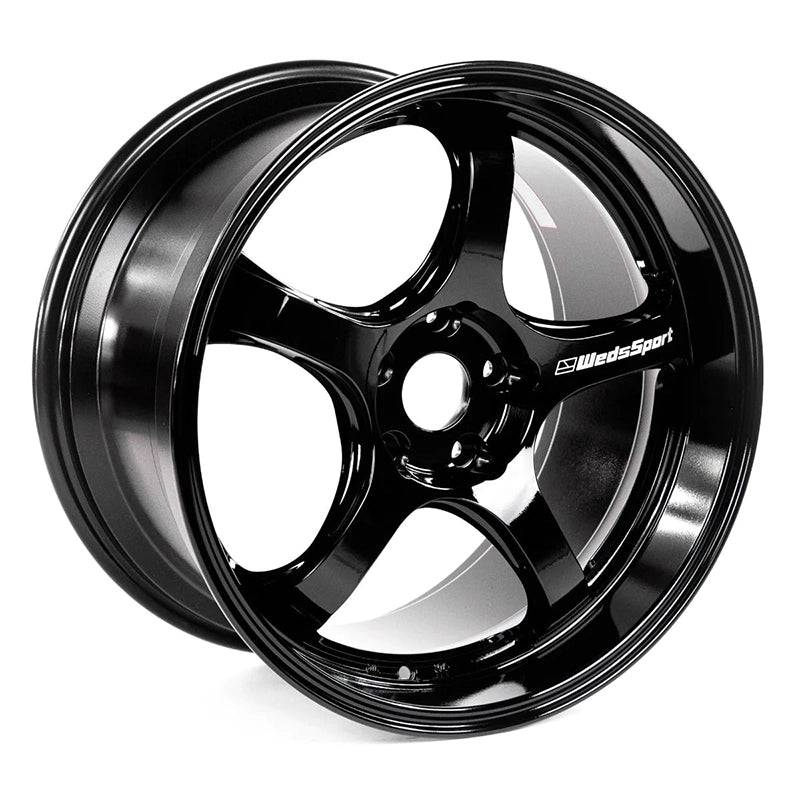 WedsSport RN-05M 18x9.5 5x114.3 +38 Gloss Black - Universal - New
