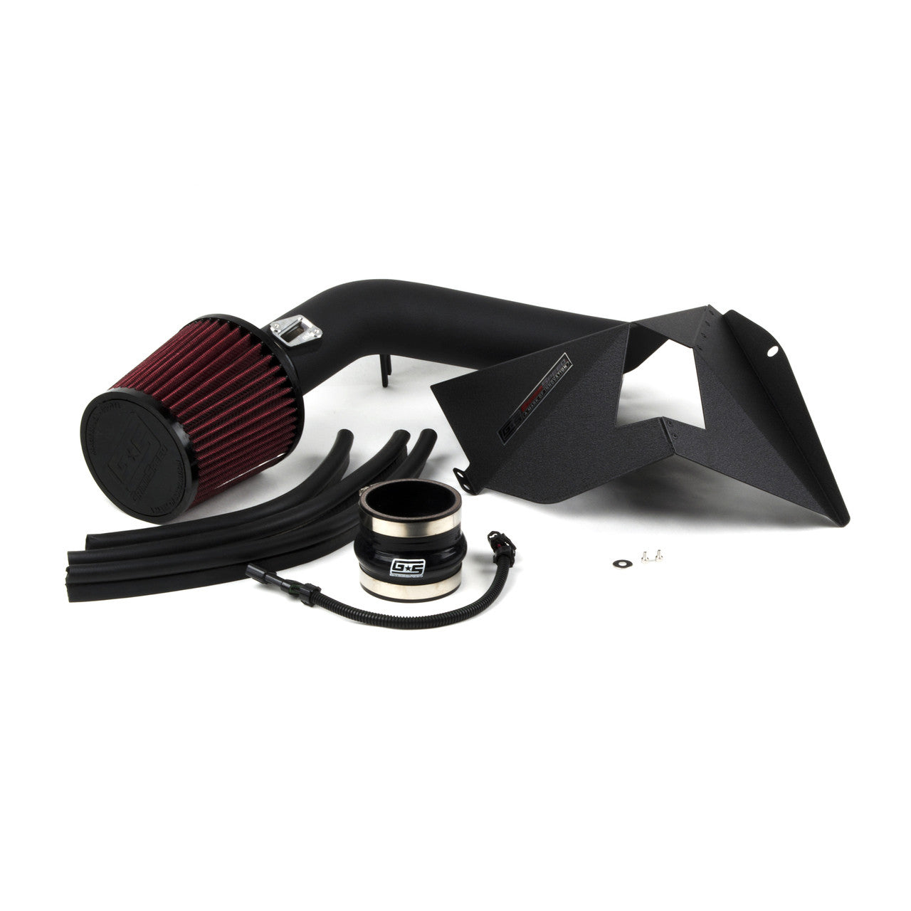 GrimmSpeed StealthBox Cold Air Intake Black - 2015-2021 WRX | 060060