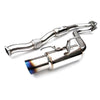 Invidia N1 Resonated Single Exit Catback Titanium Tip - 2015-2021 WRX/STI