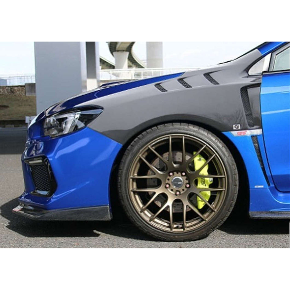 Charge Speed VA S4 Factory Spec Carbon Fiber Front Fenders Vented Charge Speed VA S4 Factory Spec Carbon Fiber Front Fenders Vented