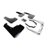 Rally Armor UR Mudflaps Black w/ Blue Logo - 2018-2022 Crosstrek