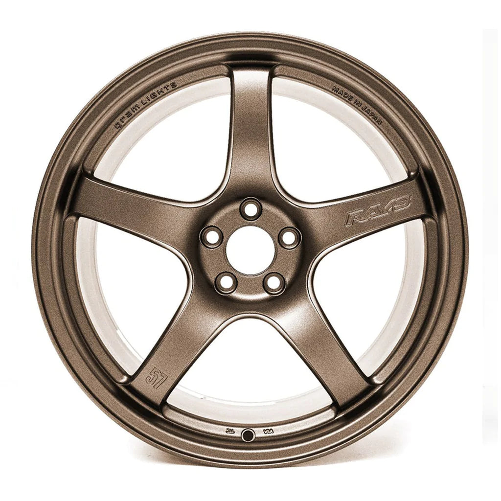 Gram Lights 57CR 18x9.5 5x114.3 +38 Bronze Wheel - Universal