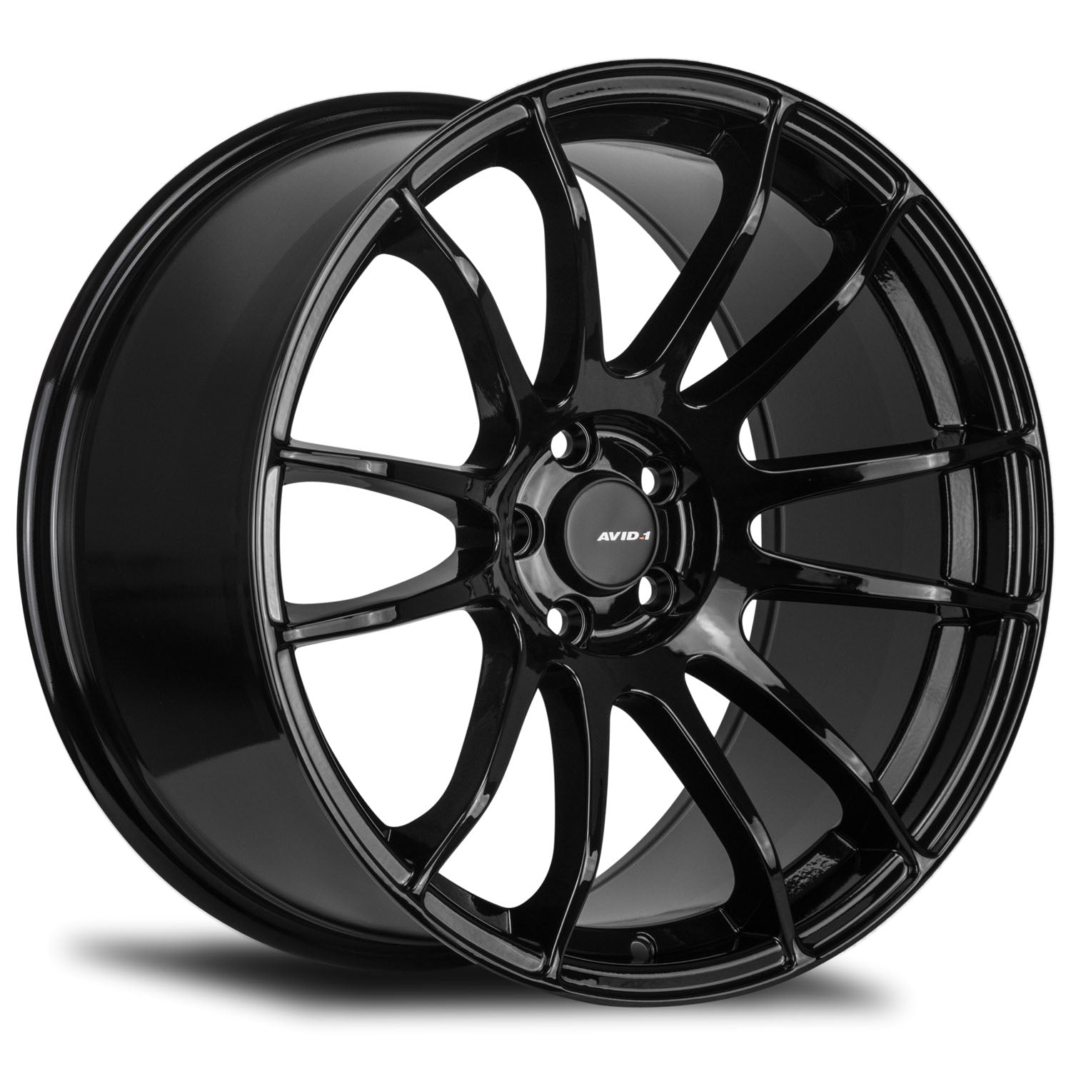 タイヤ新品OzRacingMSW48 19×9J+29PCD112アウディ Avid.1 AV-20 18x9.5 5x114.3 +38 Gloss Black Wheel - Universal