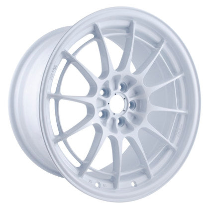 Enkei NT03+M 18x9.5 5x114.3 +40 Vanquish White Wheel | New